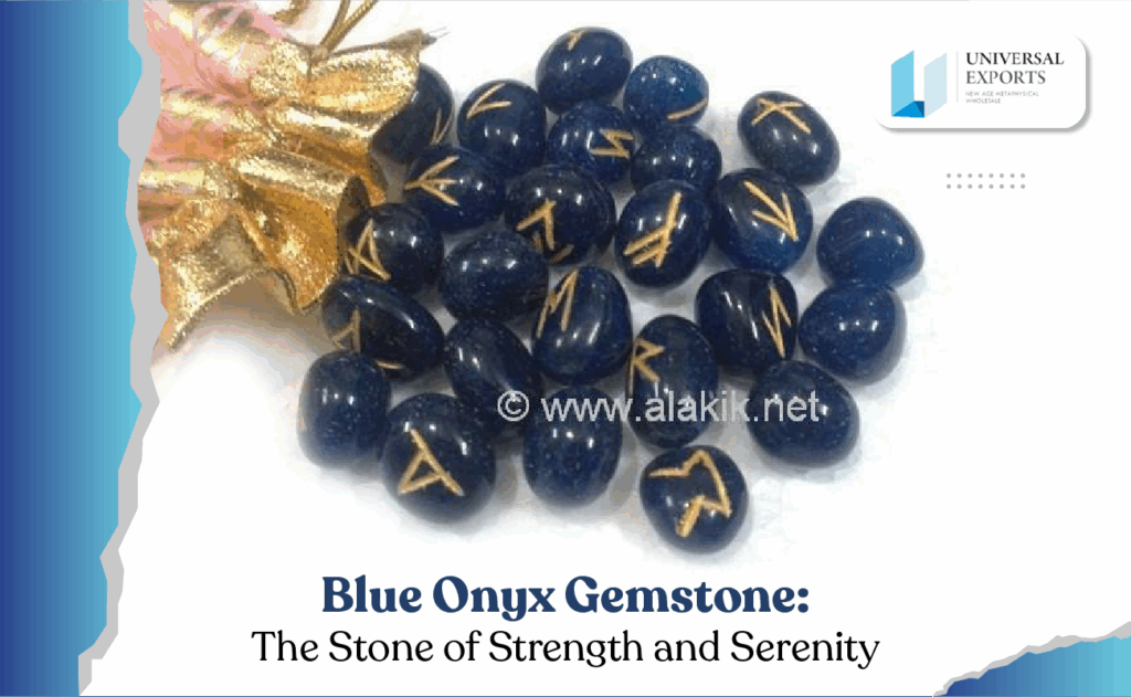 blue onyx gemstone