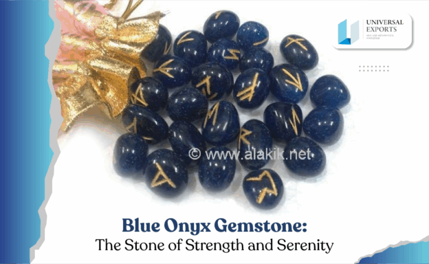 blue onyx gemstone