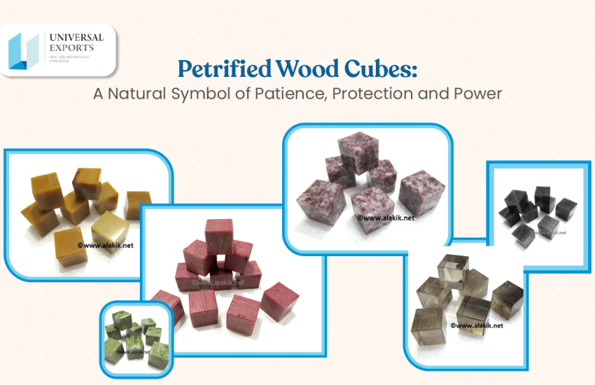 Petrified Wood Cubes