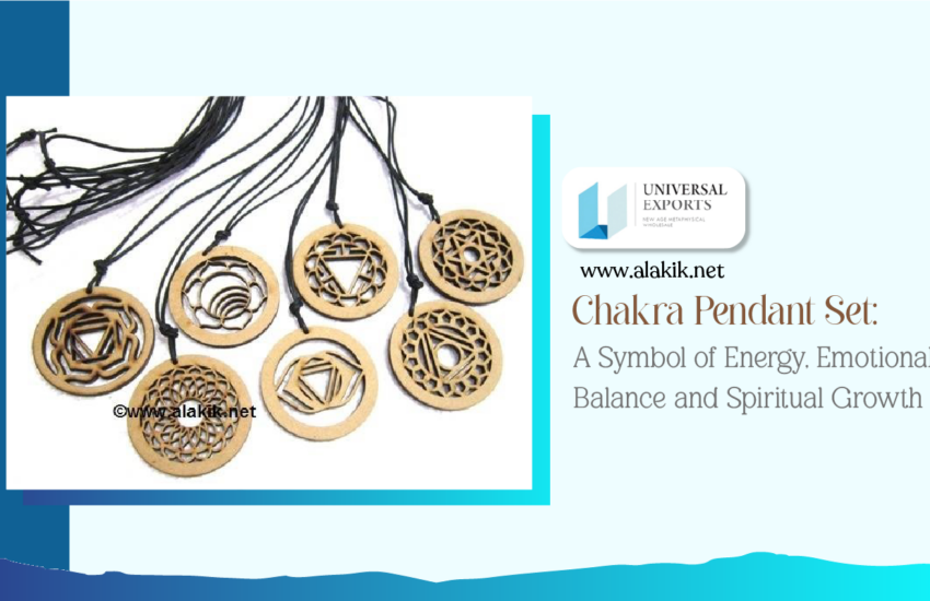 Chakra Pendant Set