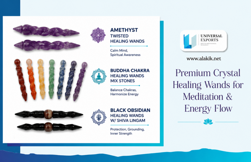 Premium Healing Wands for Meditation and Energy Flow